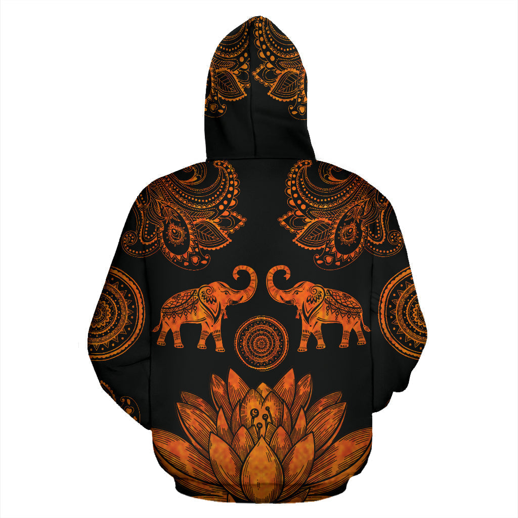 Gold Elephant Hoodie - Top Content | POD Collection | Free Shipping