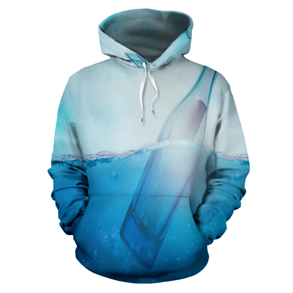 Letter In A Bottle Pullover Hoodie