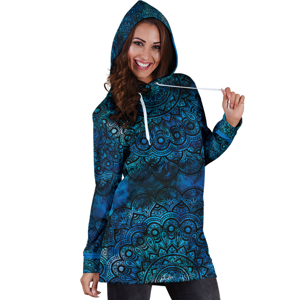 Mandala 2 Hoodie Dress